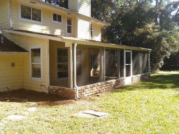 Screened in Patio Austin TX