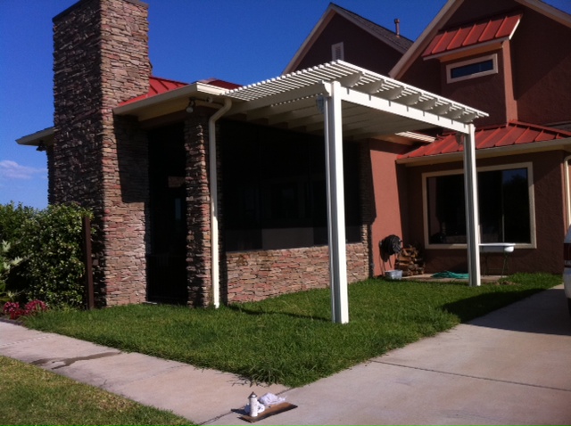 Round Rock Pergola Patio