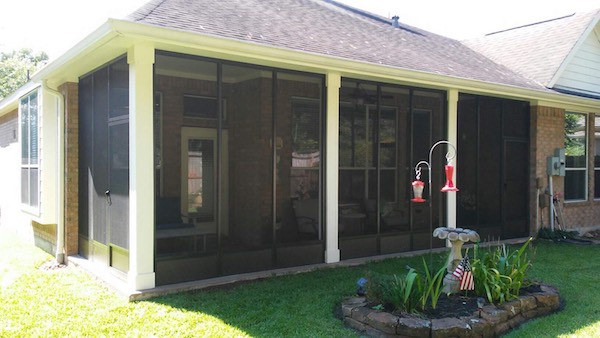 Boerne TX Screened in Patio