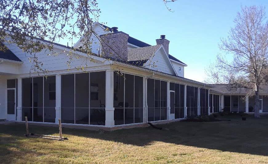 Spicewood TX Screened Patio