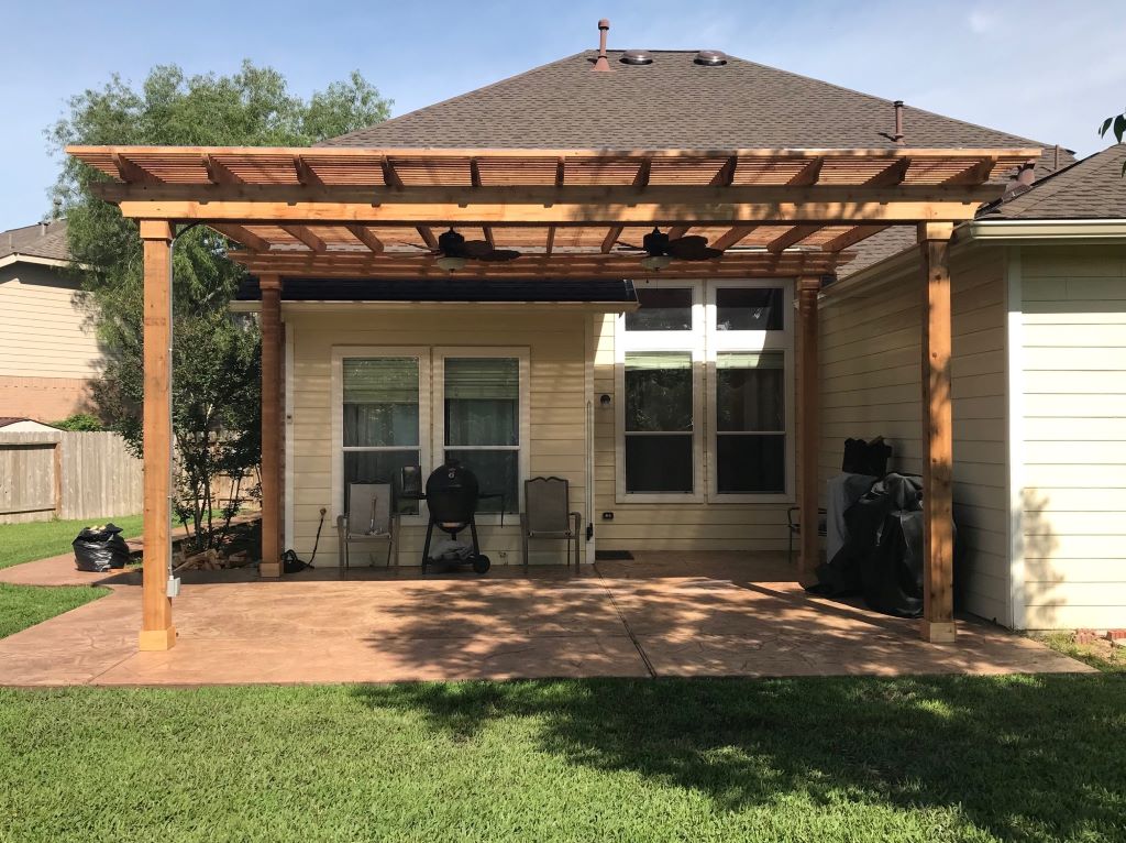 Cedar Pergola Boerne TX