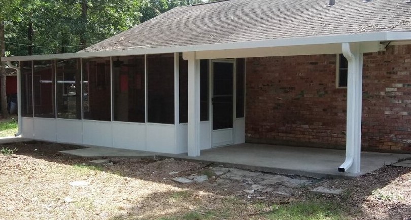 San Antonio Screened Covered Patio