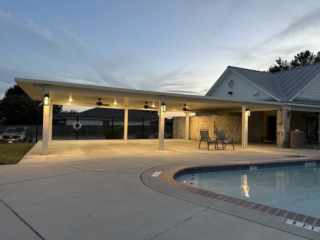 Large Patio Cover in Helotes TX