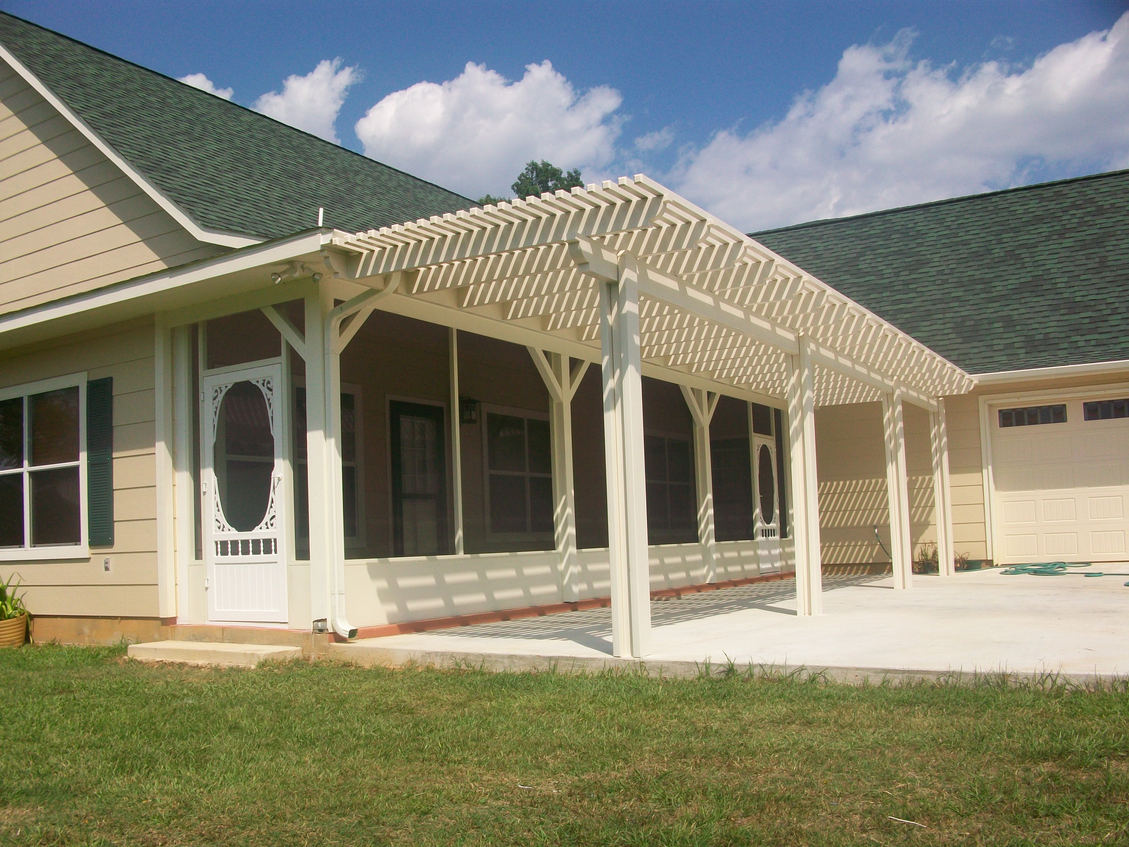 Patio Cover Austin, Houston and San Antonio With Attached Screen Room