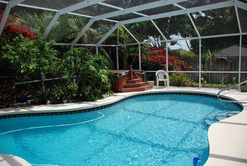 Screened Pool Cage in Austin TX