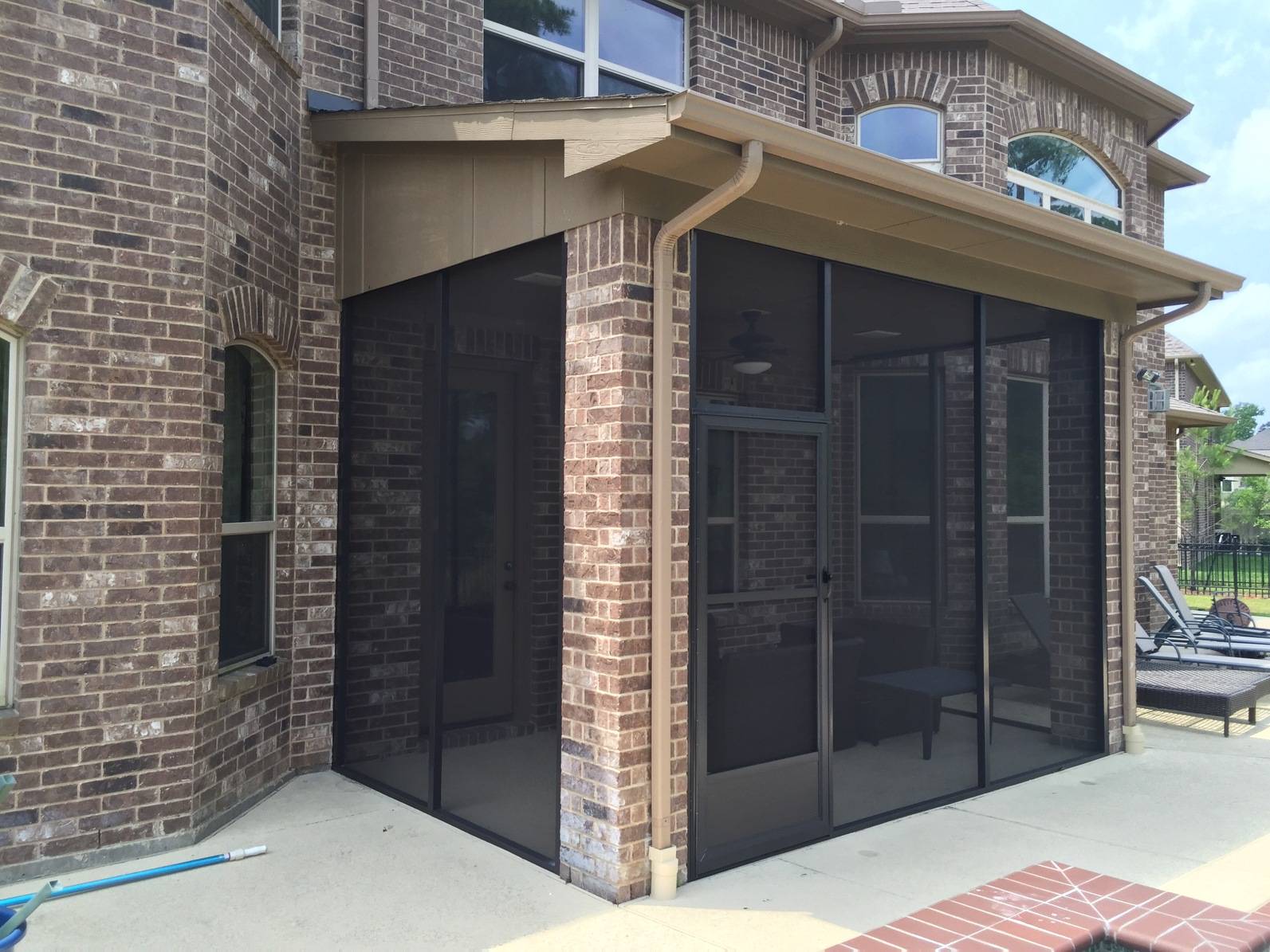 Screen in Existing Patio