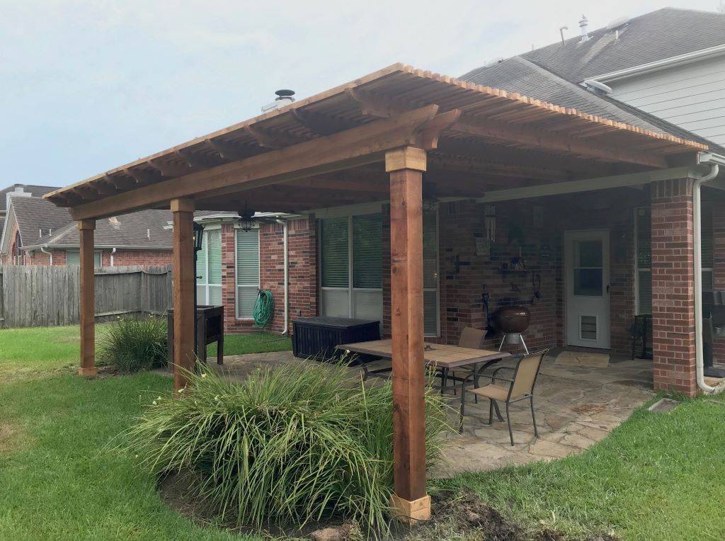 Cedar pergolas Austin TX